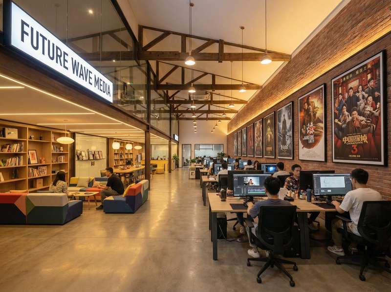 青柠视频公司办公环境