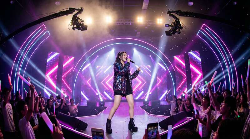 青柠视频视频-演唱会现场